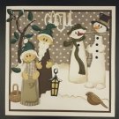 Santa Claus and Christmas Snowman Metal Cutting Die Stencil Scrapbooking For DIY Photo Album