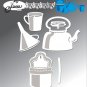 Christmas Teapot Metal Cutting Die Stencil Scrapbooking For DIY Photo Album
