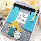 Pull The Window Metal Cutting Die Stencil Scrapbooking For DIY Photo Album