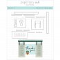 Pull The Window Metal Cutting Die Stencil Scrapbooking For DIY Photo Album