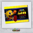 PAC-MAN Invitation - PAC-MAN Birthday Invitation - PAC-MAN Birthday Party - Digital File Download