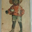 Tuck Valentine 108 Black Boy Racist Undivided Back Postcard posted 1906 Tuck Valentine 108 Black Boy Racist Undivided Back Postcard posted 1906