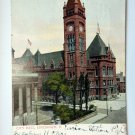 City Hall Cincinnati OH Undivided Back Postcard Posted