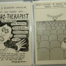 Lot of 2 4x6 Comic Postcards Children of Normal Parents and Pycho Therapist