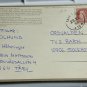 Peeled World Earth from Space 4x6 Chrome Postcard Posted 1984
