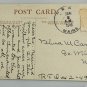 Comic Couple You Can't Get My Goat Funny Divided Back Postcard  Posted 1916