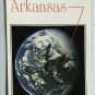 Arkansas from Space 4x6 Chrome Postcard Not Posted