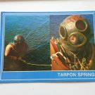 Sponge Diver Tarpon Springs FL 4x6 chrome postcard Not Posted
