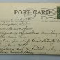 Bartholdi Fountain in Winter Washington DC Divided Back Postcard Posted 1908