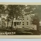 The Poor House Divided Back Real Photo  RPPC  Not Posted