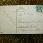 Birthday Postcard with Umbrella Enamel 1909 Divided Back Postcard