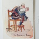 the Bachelor Buitton COMIC Undivided Back Postcard Posted 1906