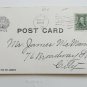 the Bachelor Buitton COMIC Undivided Back Postcard Posted 1906