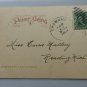 Wolf River Scene Shawano WI UNDB Postcard Posted 1907