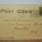 Cornell Univerity Early stationary logo Undivided Back  Postcard  Posted 1909