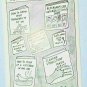 Comic Cat self-help books 4x6 Postcard  Not Posted