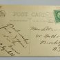 Easter Joys with Bunnies Divided Back Postcard Posted