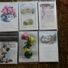 Lot of 10 birthday greetings divided back postcards used unused