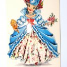 Doll of France Vintage Chrome Postcard Not Posted