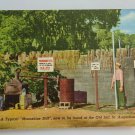 Typical Moonshine Still Old Jail St Augustine FL Linen Postcard Not Posted