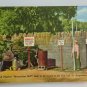 Typical Moonshine Still Old Jail St Augustine FL Linen Postcard Not Posted