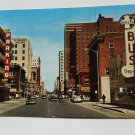 Broadway Wichita Kansas Vintage Chrome Postcard  Posted 1964
