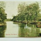 Viewing the River Wayauega WI Divided Back postcard Posted 1910 Viewing the River Wayauega WI Divided Back postcard Posted 1910