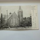Fifth Reformed Church Bayonne NJ Undivided Back Postcard 1908 Fifth Reformed Church Bayonne NJ Undivided Back Postcard 1908