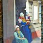 Mother and Children Marken Holland Divided Back Postcard Not Posted