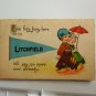 I am very busy here in Litchfield MN Divided Back Postcard Posted 1915