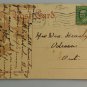 Fort Street West Detroit MI Divided Back Postcard Posted 1909