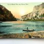 Fishing On the Missouri River Near Helena MT Divided Back Postcard Posted 19??