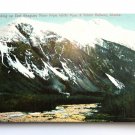 Looking East Skagway River WP&Y RR AK Divided Back Postcard Posted 1910