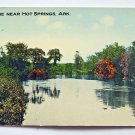 scene near Hot Springs AR #2 Divided Back Postcard Not Posted