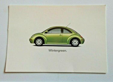 VW Wintergreen hotstamp Rack Card 4x6 Postcard  Not Posted