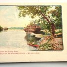 Ink Stand and Sugar Bowl the Dells Kilbourn City WI Undivided Back Posted 1907