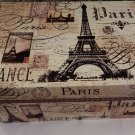 Lot of about 600 Paris & France  4x6 Modern Postcards in Fancy Paris Box + Bonus