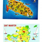 Lot of 66 MAPS Chrome Postcards USA World Wide Most Not Posted EX
