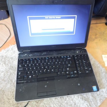 Dell Latitude E6540  9T9HD12-F166 Error on Boot FOR PARTS REPAIR