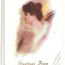 Suzanne Greetings From Milwaukee Undivided Back Postcard Posted 1908 EX