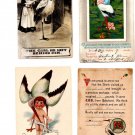 Lot of 19 Storks Divided Back Postcards 6 Posted VG-EX