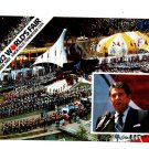 1982 Worlds Fair Opening Day Ronald Reagan 4x6 Postcard #6392 Not Posted NM