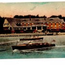 St Clair Inn St Clair MI Hand Colored Postcard Posted 1948 EX