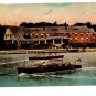 St Clair Inn St Clair MI Hand Colored Postcard Posted 1948 EX