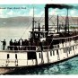 Steamer Greyhound, Puget Sound Washington State Div Back Postcard Not Posted  EX