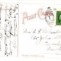 The March of Progress, Navigating the Hudson River, 1909 Postcard Posted  EX