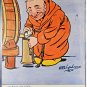 IN CELLAR COOL TUCK  JOLLY FRIARS #9012  Divided Back Postcard Posted 1905