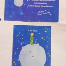 Lot of 2 Petit Prince Antoine de Saint-Exupéry 4x6 Postcards Not Posted NM