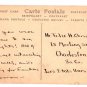 Biplane Flying over Passy Paris Divided Back Postcard Not Posted EX