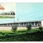 Hi-Cafe Motel and service station Staunton IL Chrome Postcard Not Posted EX